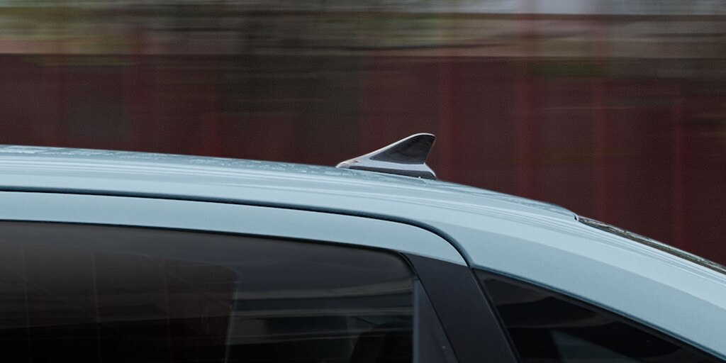 Antena aleta de tiburón negro brillante  para el nuevo Chevrolet Aveo 2025
